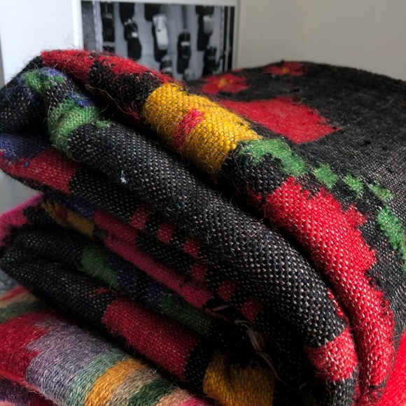 VINTAGE KILIM RUG wool - Picture 10 of 11